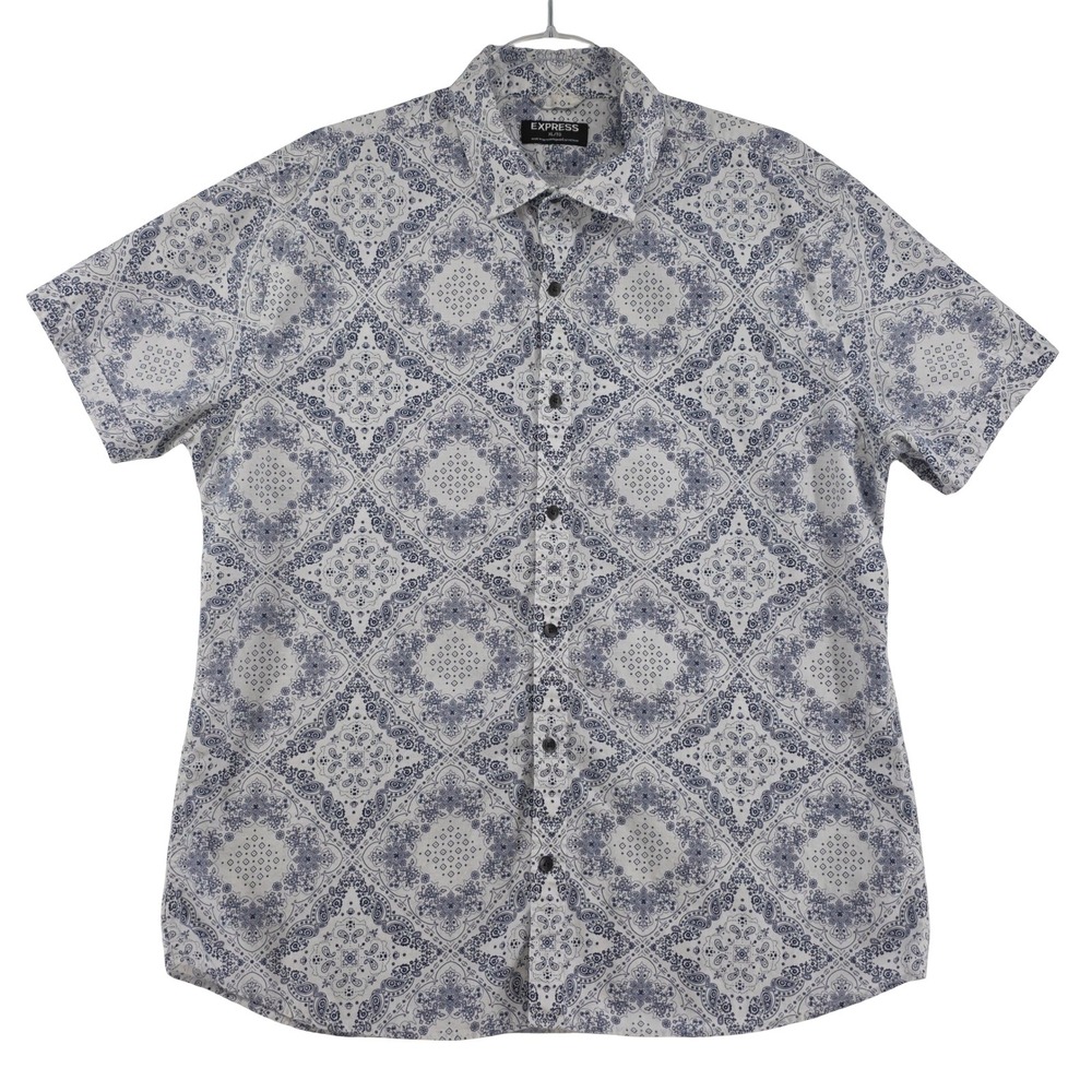 Express Button Short Sleeve Shirt